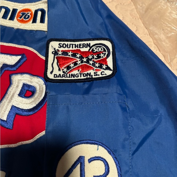 Vtg 70s Richard Petty Jacket Ebert Darlington Patches Winston Cup Southern 500 - Picture 6 of 7